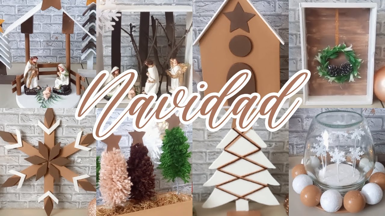 🌟🌲 18 DIYS para NAVIDAD ¡¡DE LUJO!! QUE VAS A QUERER INTENTAR TODO🎅