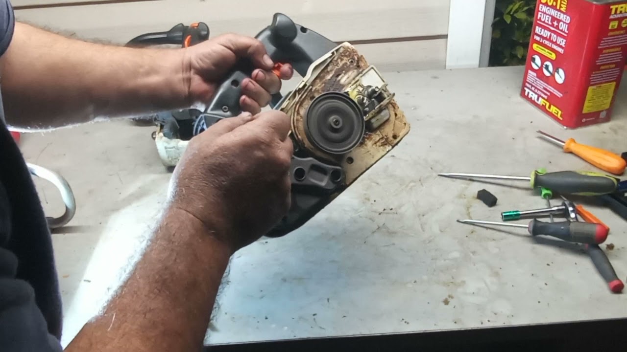 RDMJ.#4 SERIES MS 192 T STIHL MOTOSIERRA.  REGULSNDO CARB.MALO .NO AGARRA REGULACION.