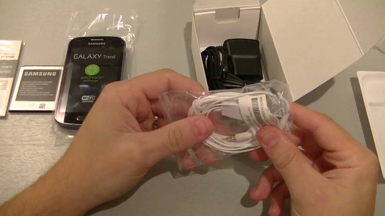 Samsung Galaxy Trend - déballage | par Top-For-Phone.fr