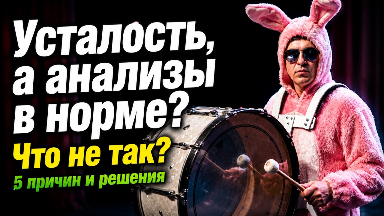 Постоянная усталость: реальные причины и как вернуть энергию