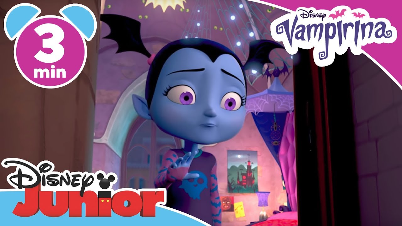 Vampirina | Straszne nocowanie 🌜 🦇 | Oglądaj w Disney Junior!