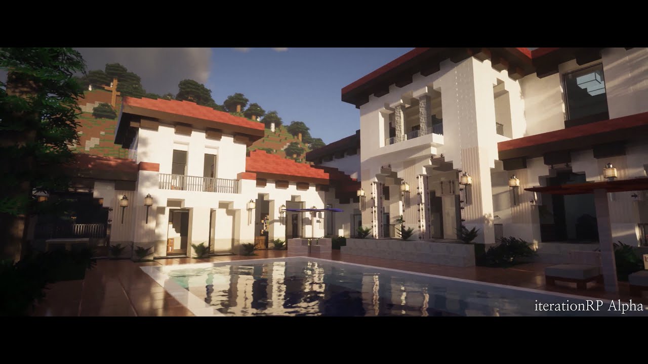 Minecraft Spanish Villa Cinematic [4K] | IterationRP Shader