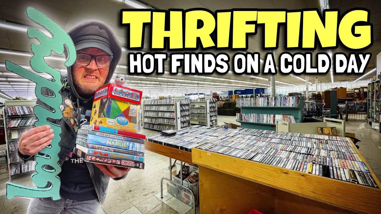 Thrifting Goodwill & Liberty Ministries Thrift For Out Of Print Movies, Criterion Blu-rays, & More