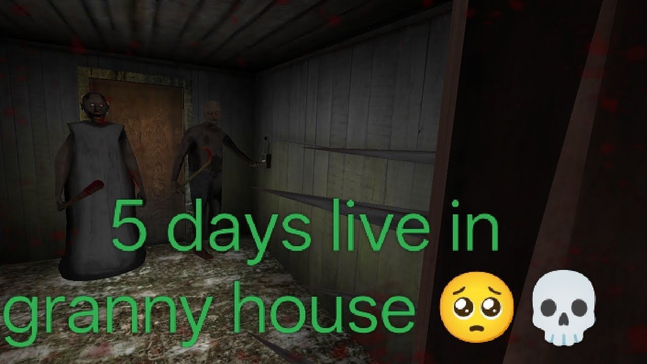 5 days live in granny house game play vedio granny2 #granny #gost #1000subscriber #fyp #explore 