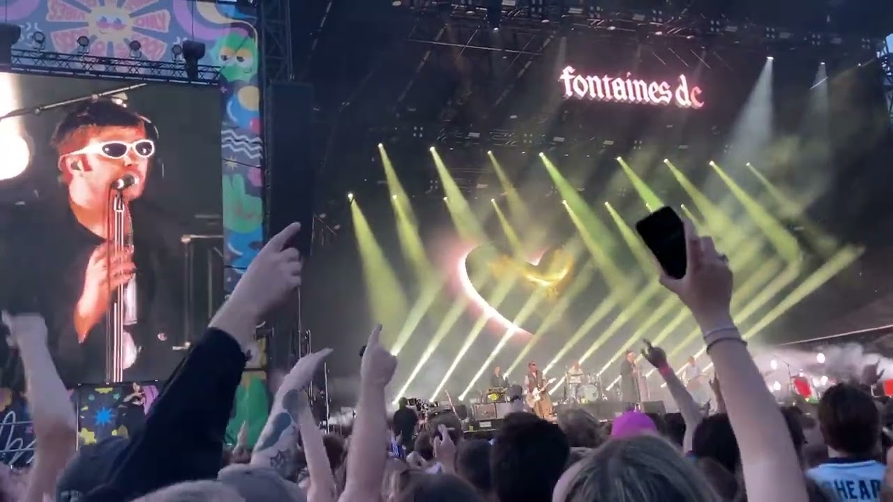 Fontaines D.C. - boys in the better land - live at Cardiff Castle 30th July 2025