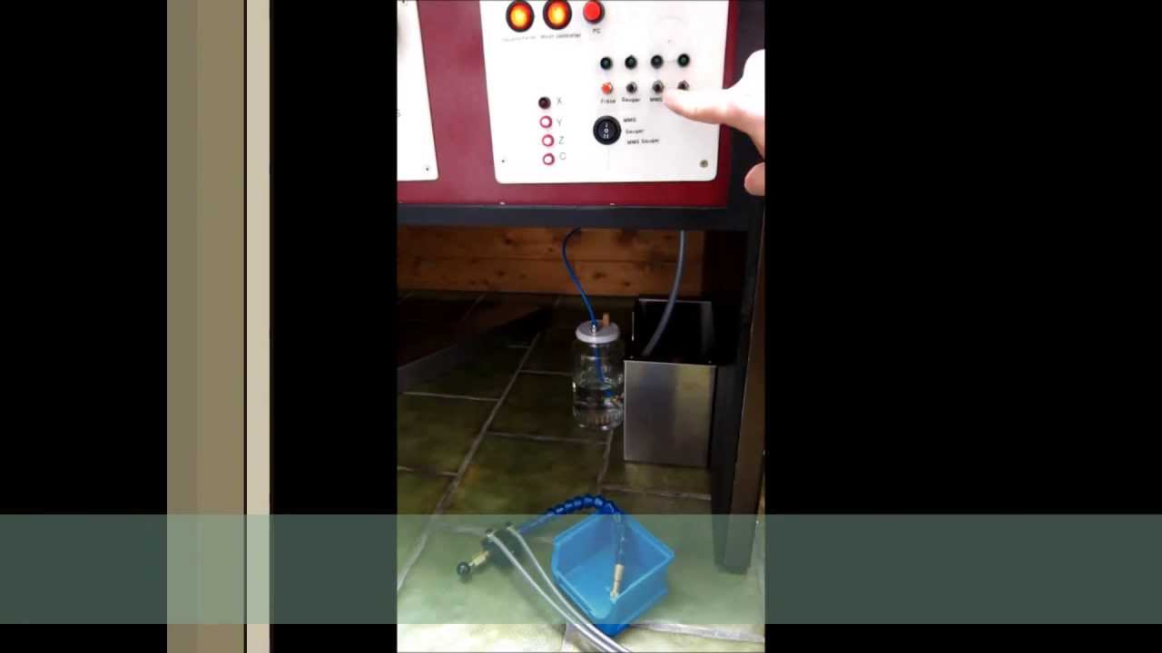 cnc4all - Test - MMKS Minimal Mengen K&uuml;hl Schmierung