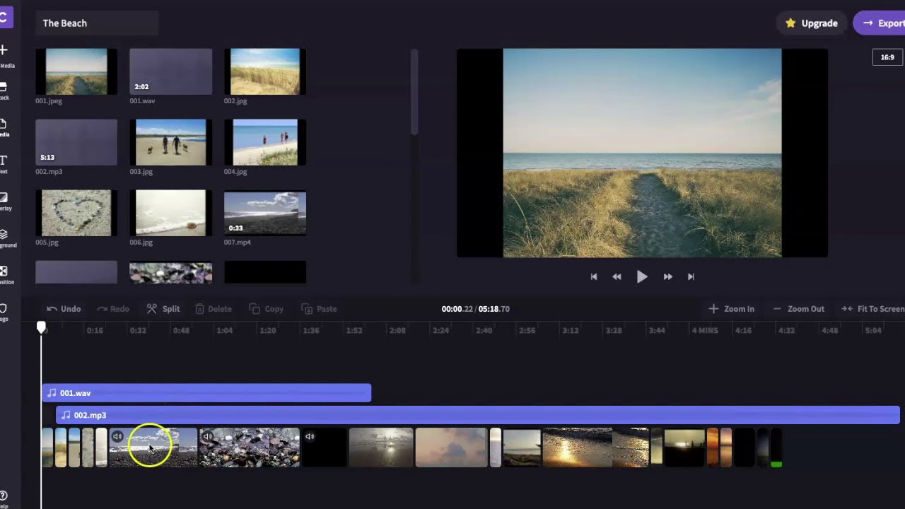 Creating a Video Project using Free, Web-Based software: Beginning the Process of Editing