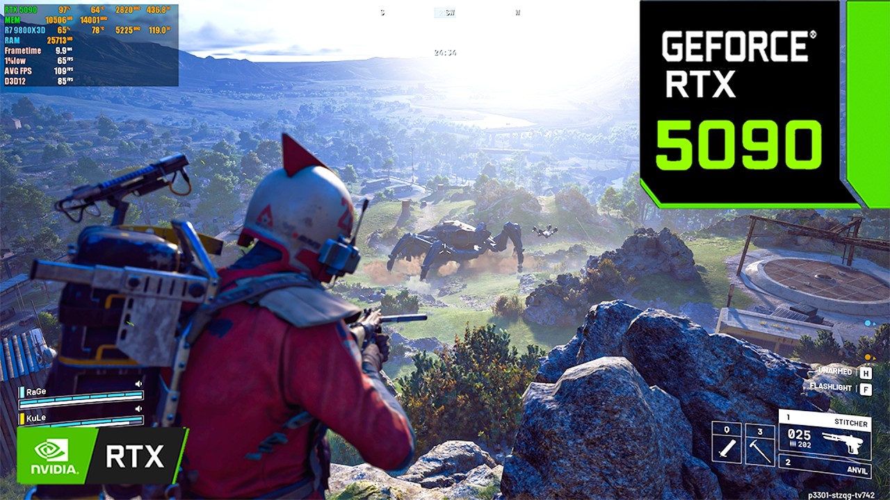 Arc Raiders : RTX 5090 32GB ( 4K Maximum Settings RTX ON / DLSS 4.5 ON + FG 4X )