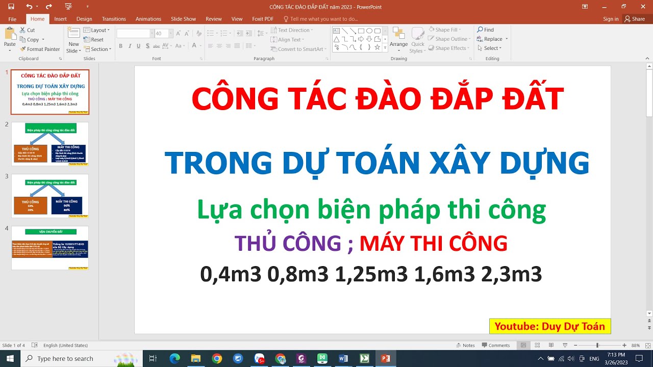 CÔNG TÁC ĐÀO ĐẮP ĐẤT TRONG DỰ TOÁN XÂY DỰNG MỚI NHẤT NĂM 2023 | Duy Dự Toán