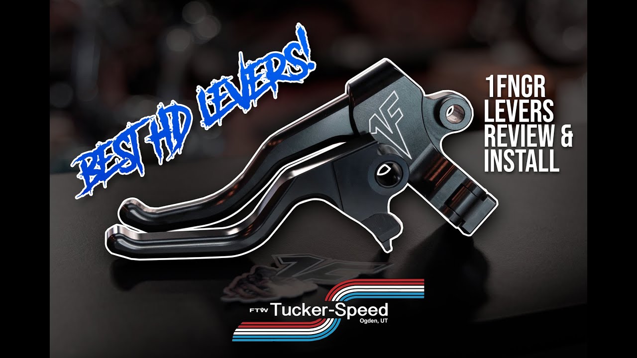1FNGR Упрощенные рычаги Harley Davidson | Обзор и установка