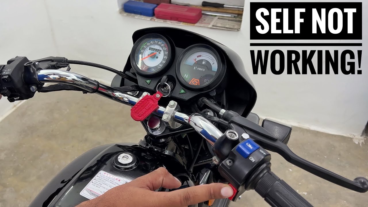 Motorcycle Starting Problem : Fixed!