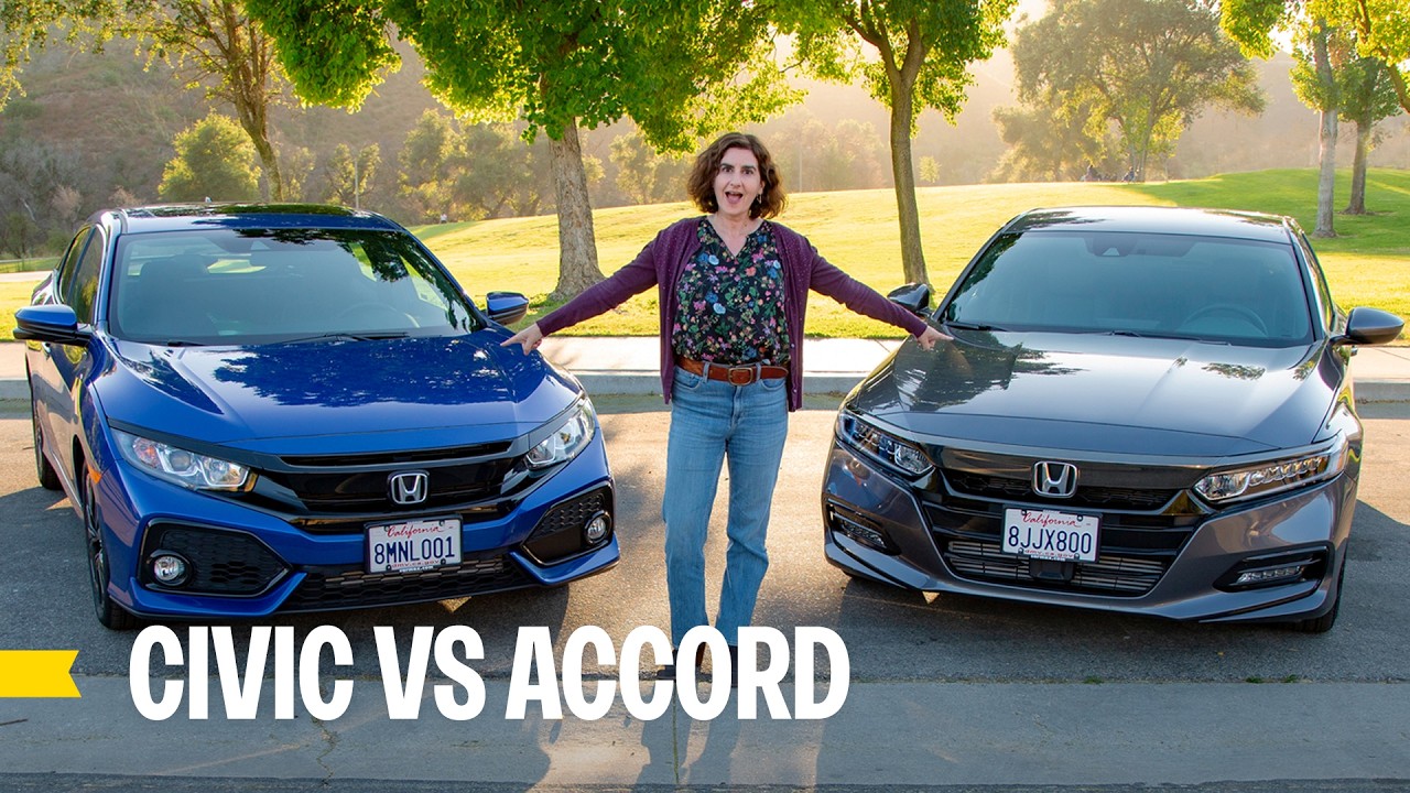 Honda Civic or Honda Accord? Specs, Price, Interior, Engines, Driving & More!