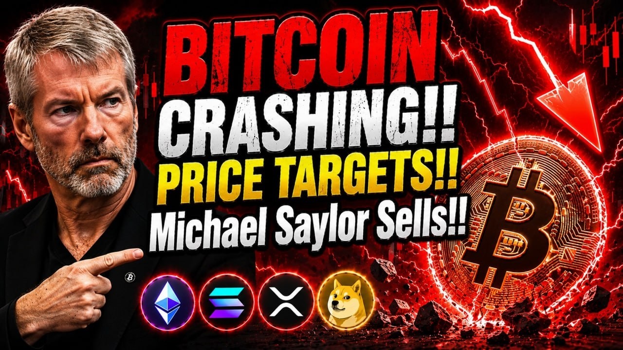 KRYZYS BITCOINA | Michael Saylor StrategyB SPRZEDAJE BTC!!