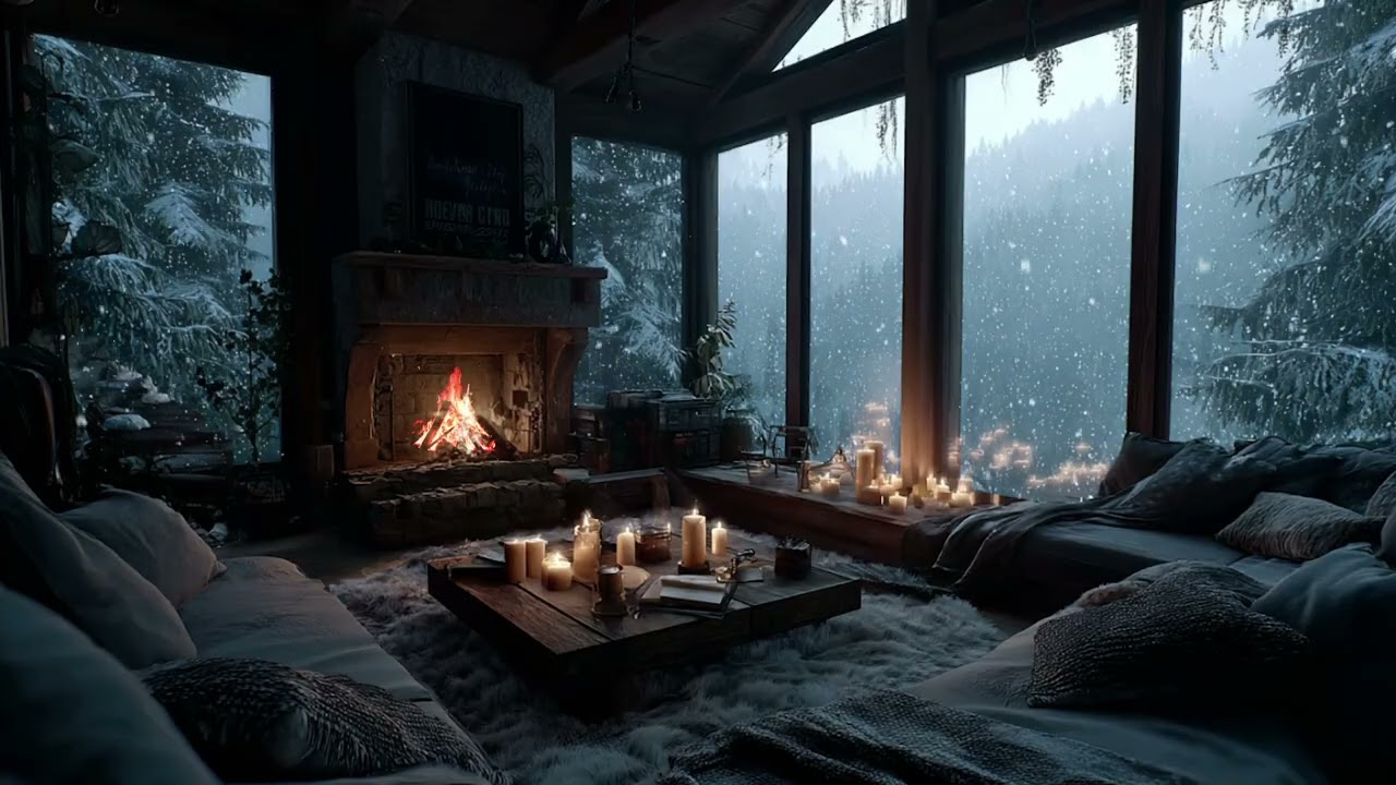Amber Glow Piano 🎹🔥 | Cozy Chill Piano for Stress Relief & Deep Focus