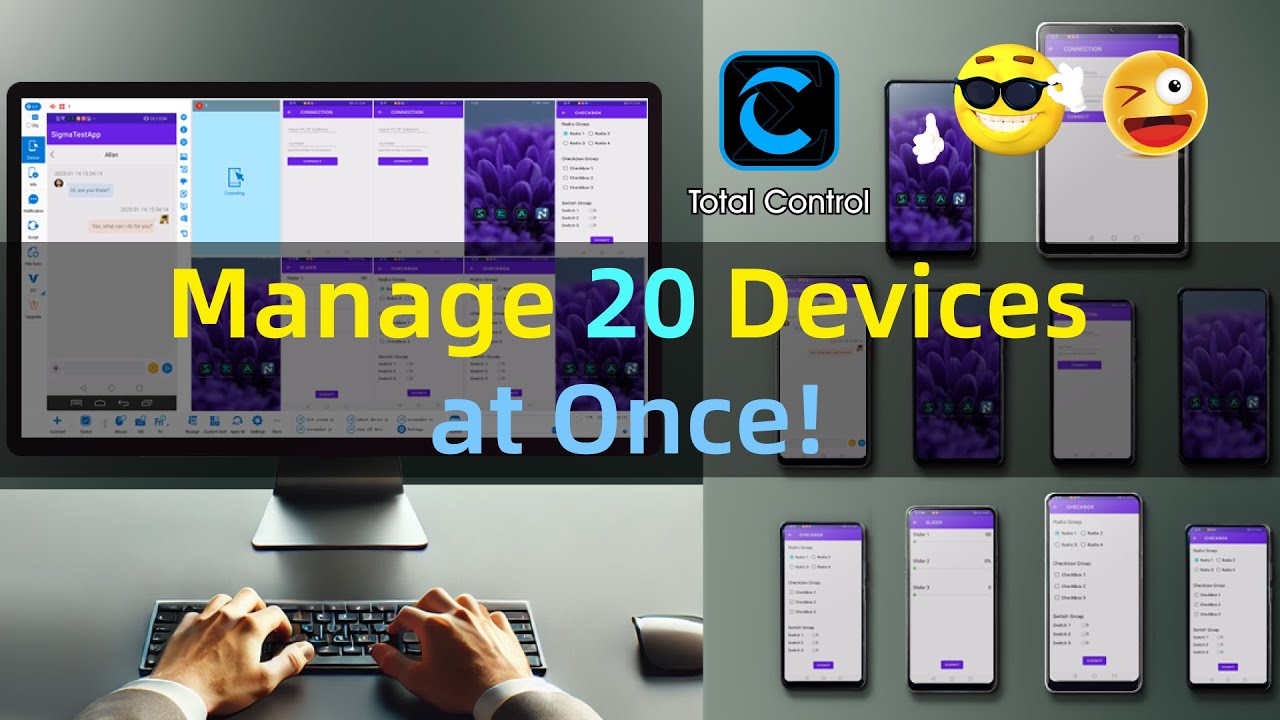 Control 20 Android Devices on Your PC Like a Pro!