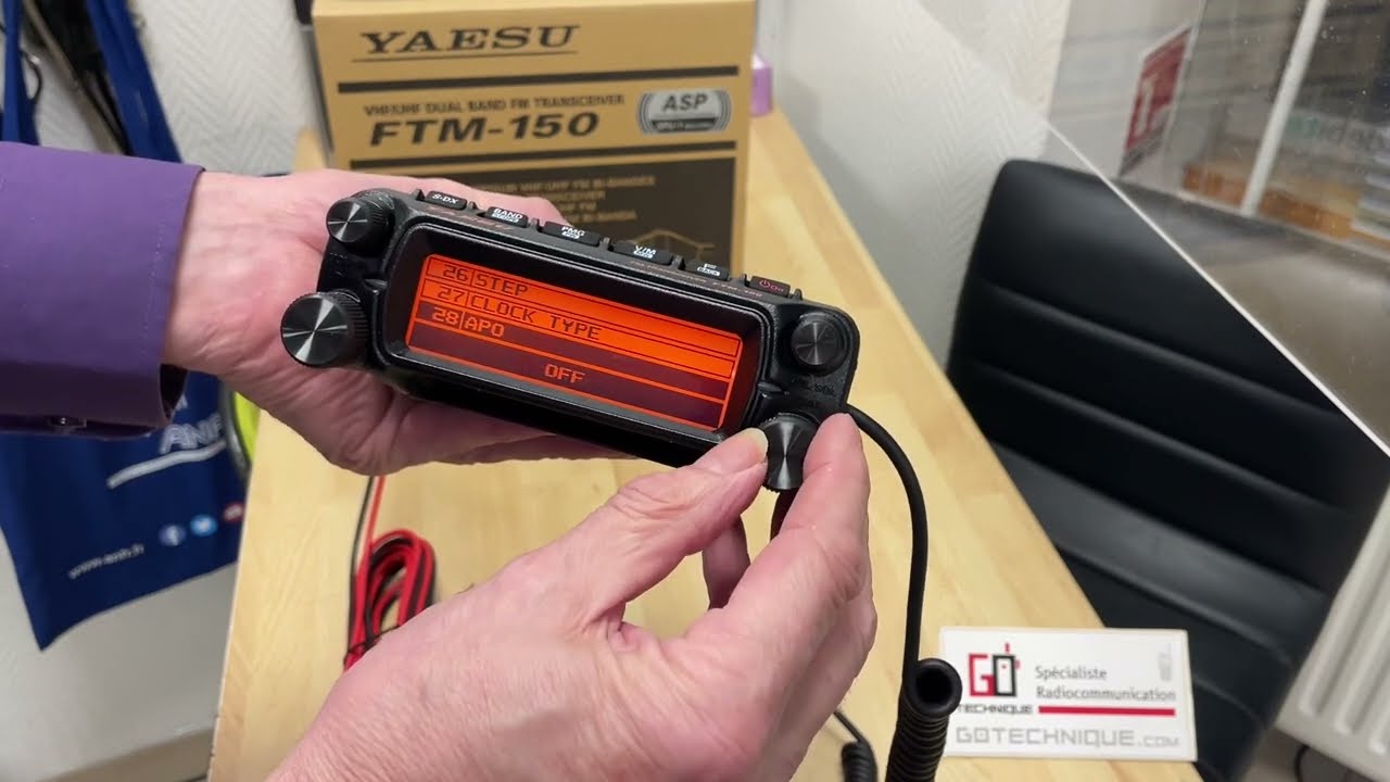 FTM150 ASP YAESU Radio VHF UHF presentation GoTechnique.com