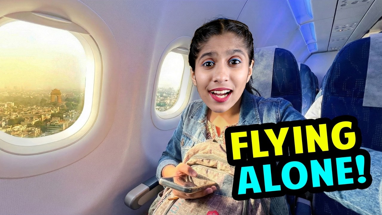 I Tried Flying Alone… But Sanket Secretly Followed My Flight! 