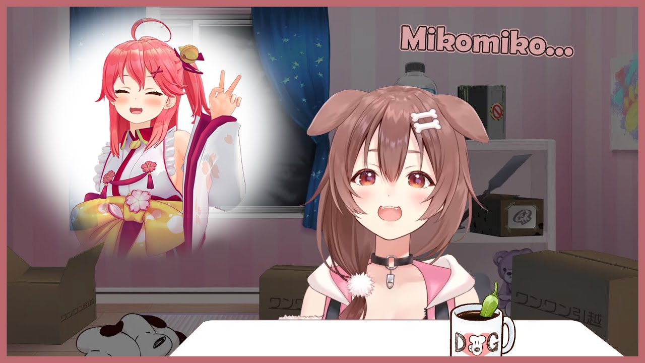 【Hololive】Korone talks about her First Impression of Miko ｢Eng Sub｣