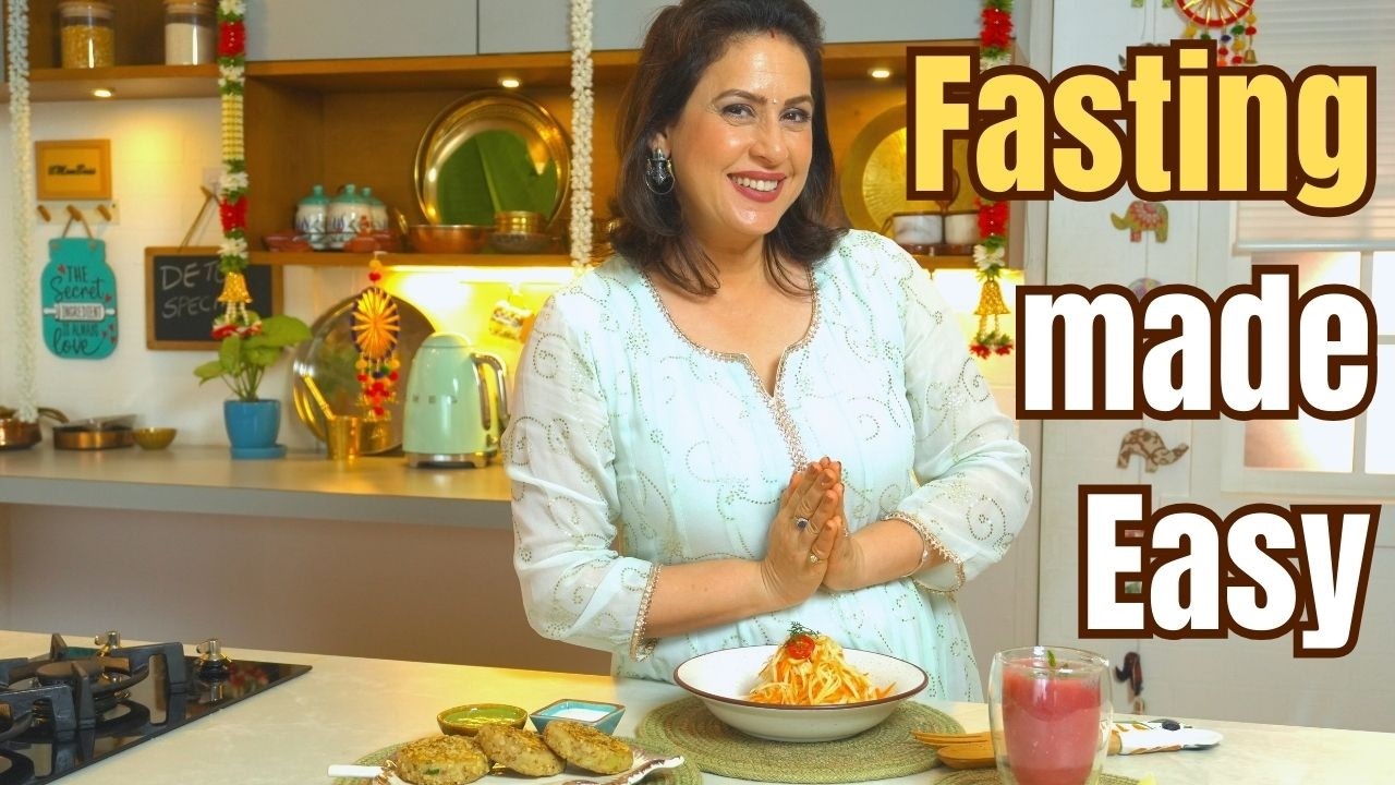 Fasting Made Easy: 3 Healthy & Detox Recipes that Will Keep You Full & Energetic #amritaraichand