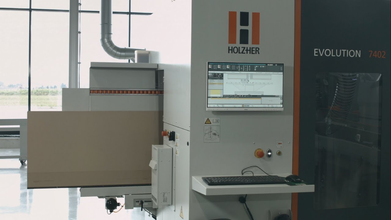 Centro di foratura e di fresatura CNC EVOLUTION 7402 4mat