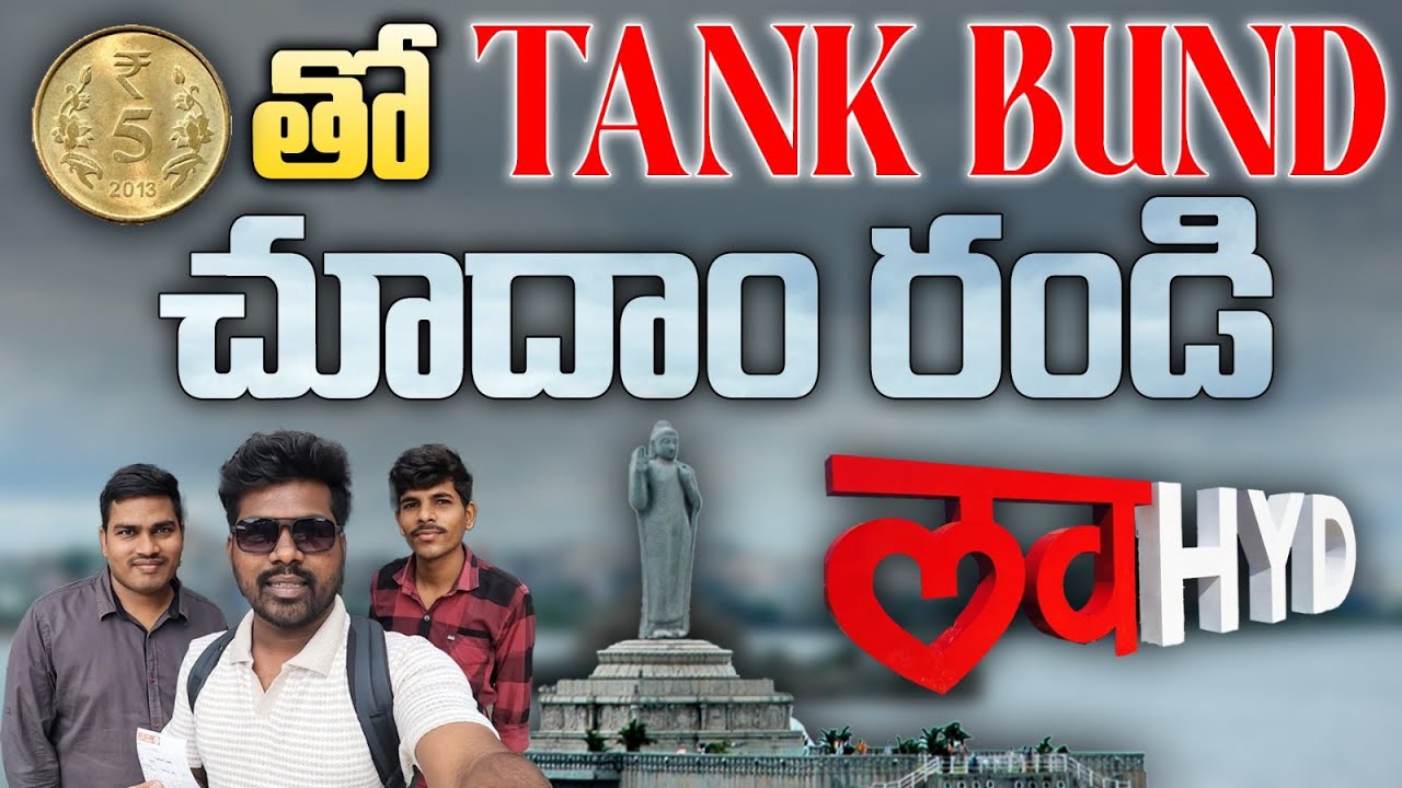 Places to visit near Hussain Sagar(Tankbund) Hyderabad  | Hyderabad Tankbund Vlog | charminar