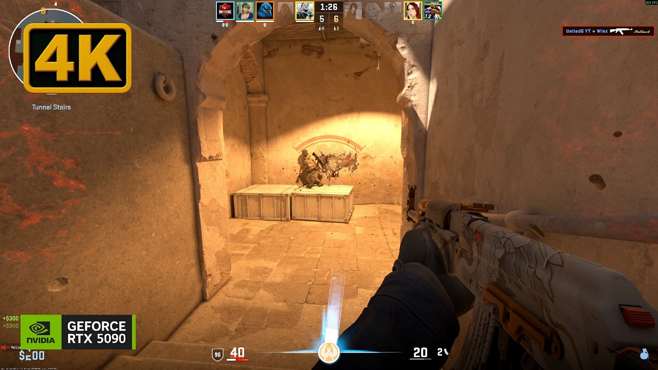 Counter-Strike 2 Gameplay 4K (No Commentary)
