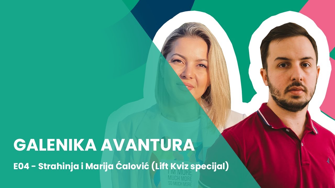 Galenika Avantura E04: Strahinja i Marija Ćalović (Lift Kviz specijal)