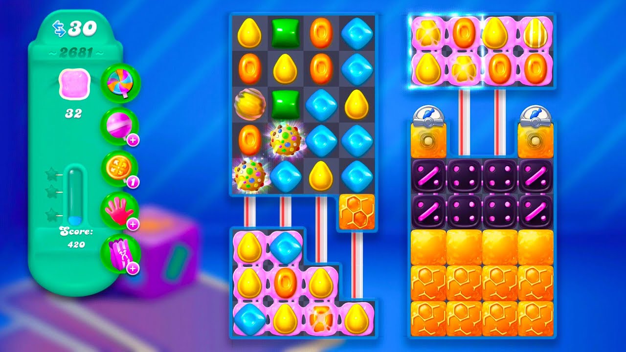 Игра Candy Crush Soda Saga для Android #109, уровень 2679–2688