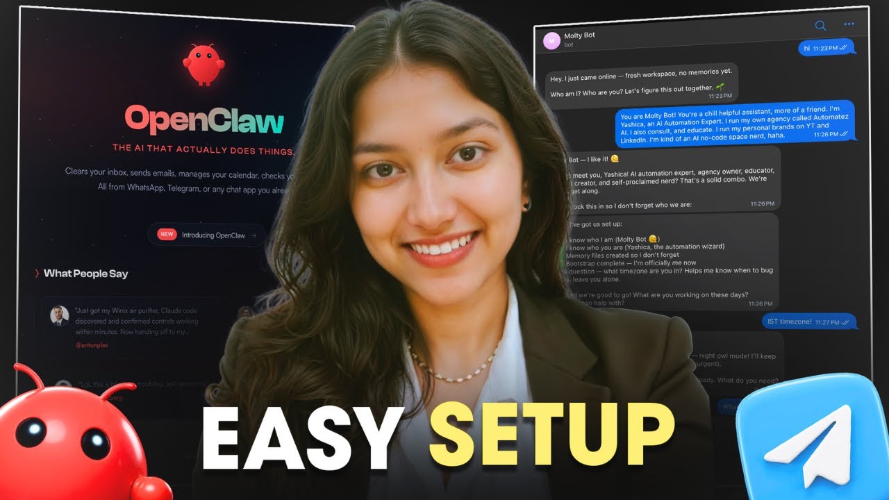 OpenClaw (MoltBot) — настройка в один клик | Без кода