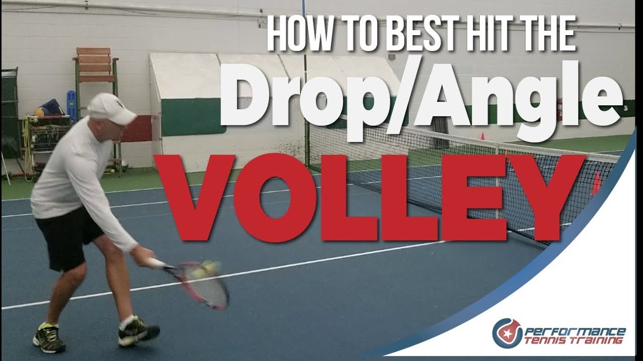 How to hit a Drop volley or Angle Volley with EASE.