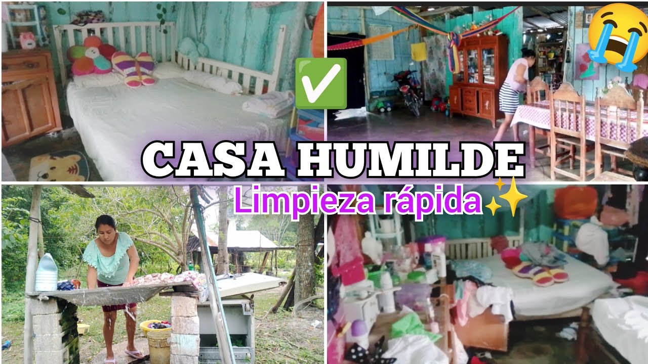 🏡CASA HUMILDE PERO LIMPIA ✨|lavado de ropa 🧺 | limpieza del cuarto| días lluviosos 🌧️