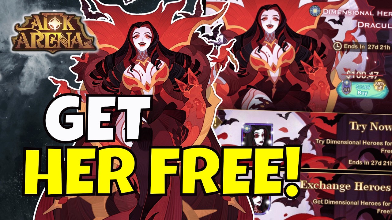 Dracula Just Dropped & She's Discounted | AFK Arena