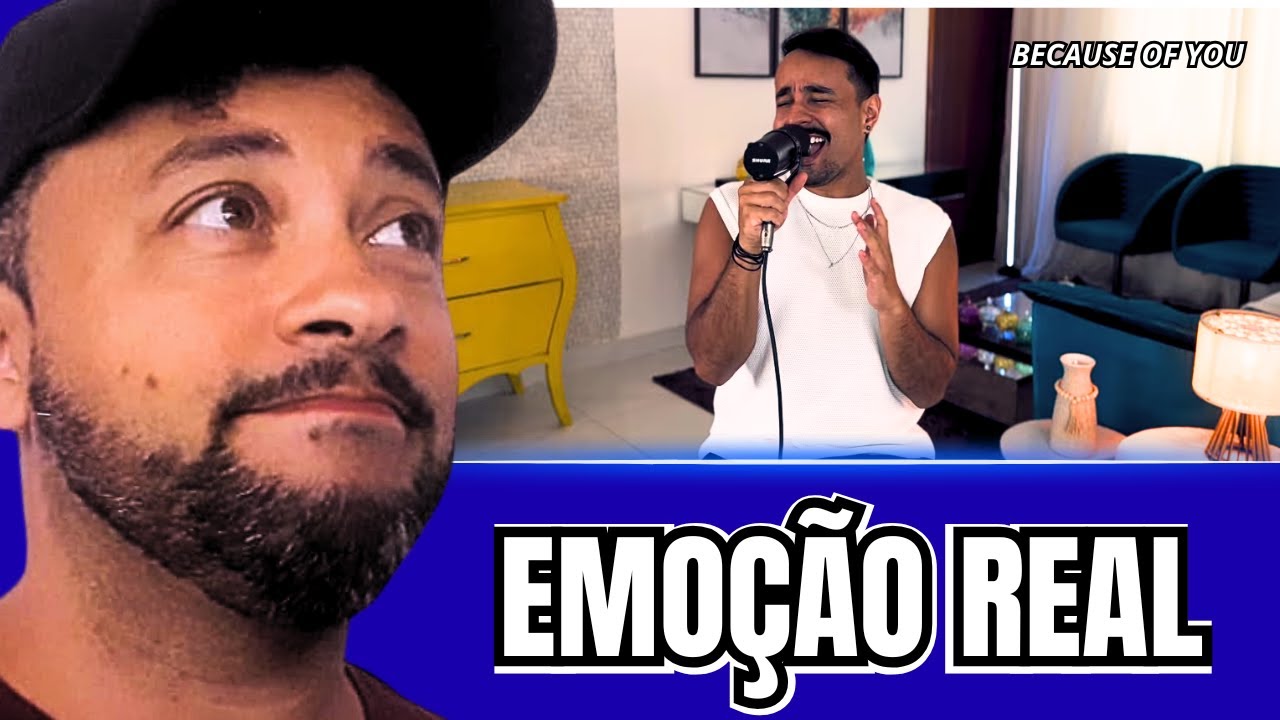 GABRIEL HENRIQUE TRANSFORMA “BECAUSE OF YOU” EM PURA EMOÇÃO | Vocal Emotion Reference in Brazil.