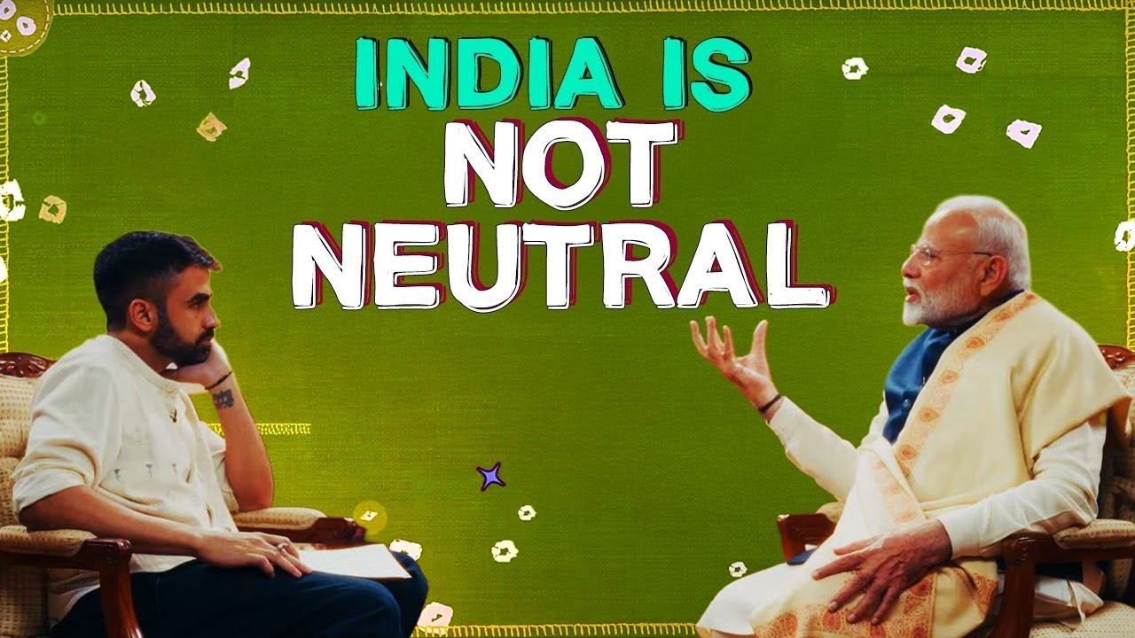 PM Modi declares: India is NOT NEUTRAL on war &ndash; Here's what it means for the world!