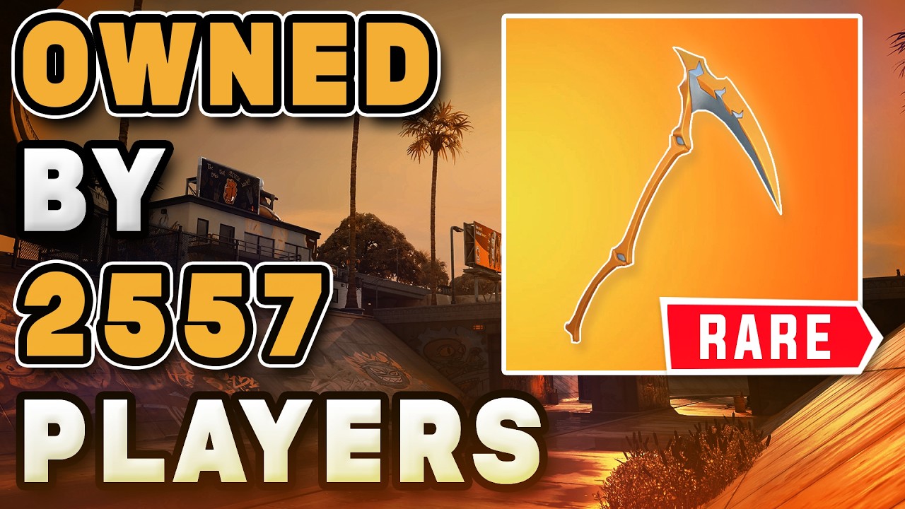 the RAREST Pickaxe in Fortnite History