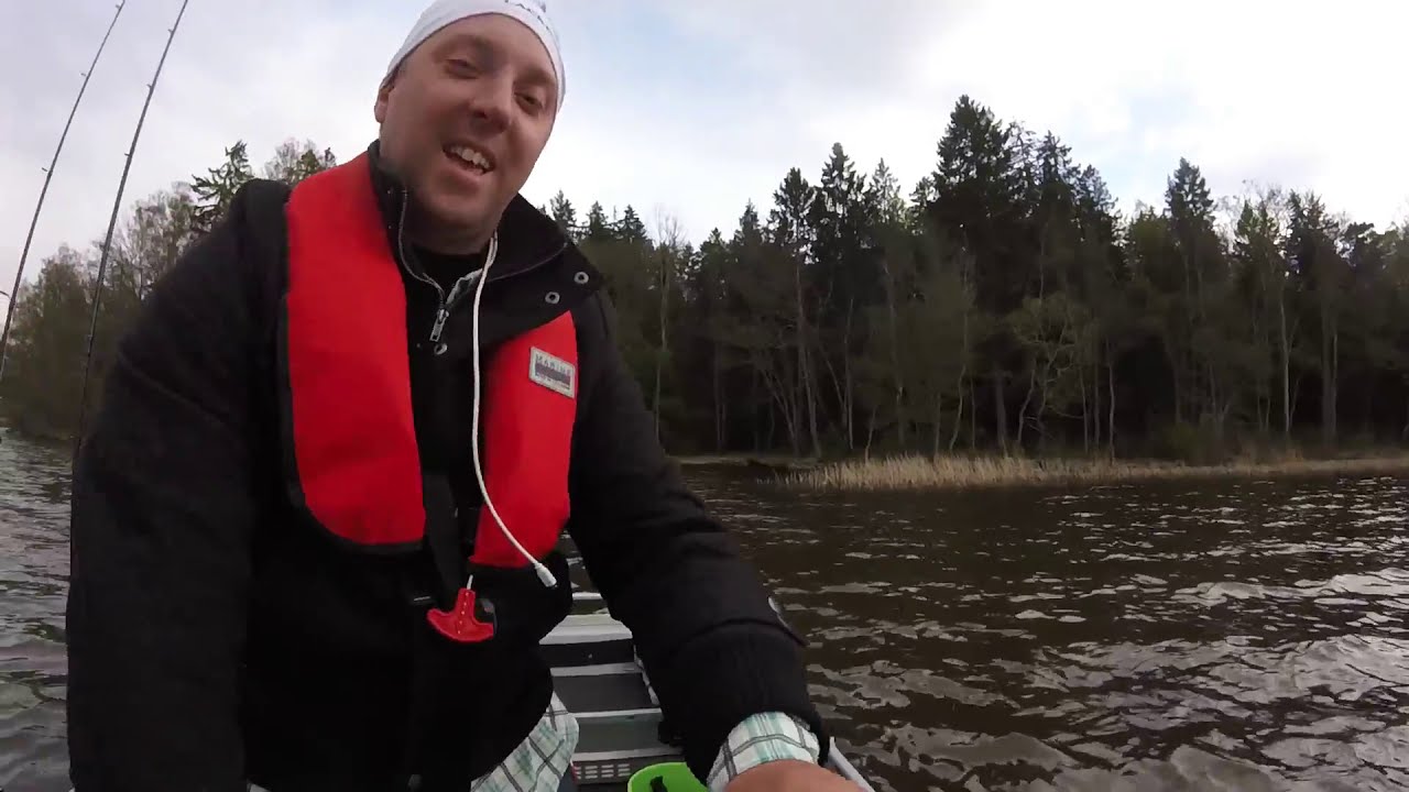 Vårfiske under maj månad i Mälaren