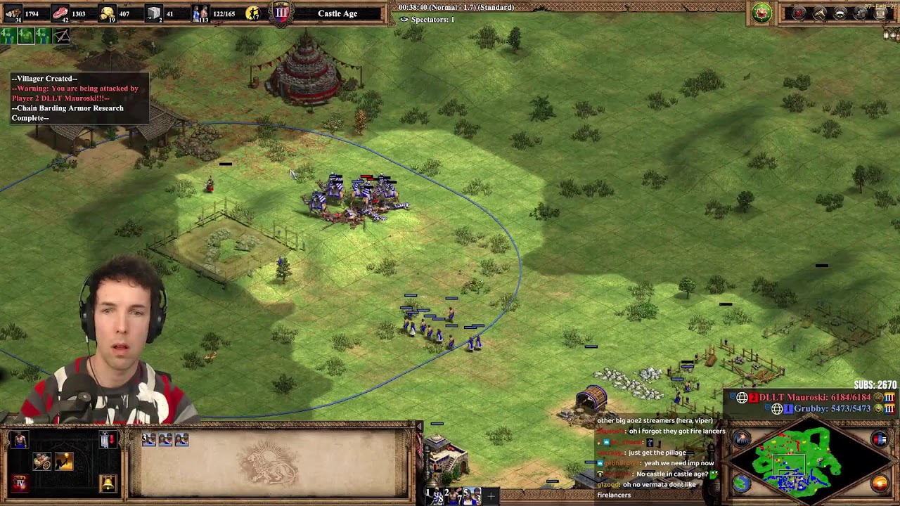 Warcraft 3 & Age of Empires II - LIVE - Grubby - 07-Feb-2026