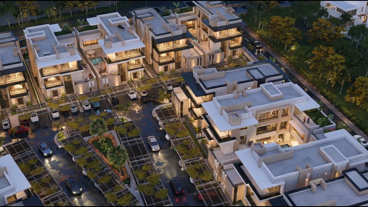 3D Animation Residential Compound - Lumion 2024