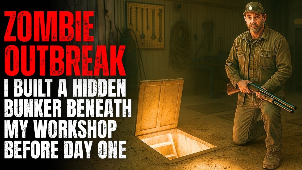 ZOMBIE OUTBREAK: I Built a Hidden Bunker Beneath My Workshop Before Day One | Creepypasta