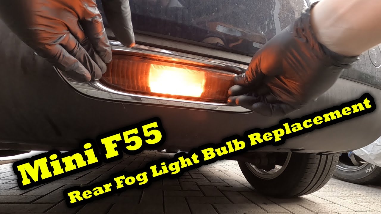 Замена задних противотуманных фар Mini Cooper D F55 2015 года [САМОСТОЯТЕЛЬНОЕ РЕШЕНИЕ ПРОБЛЕМЫ С...