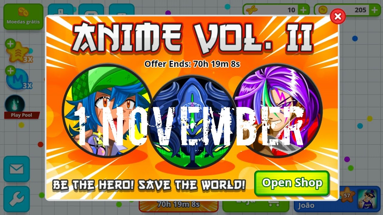 Agario Mobile//NEW HACKED ANIME SKINS//Cool New Skin Deals