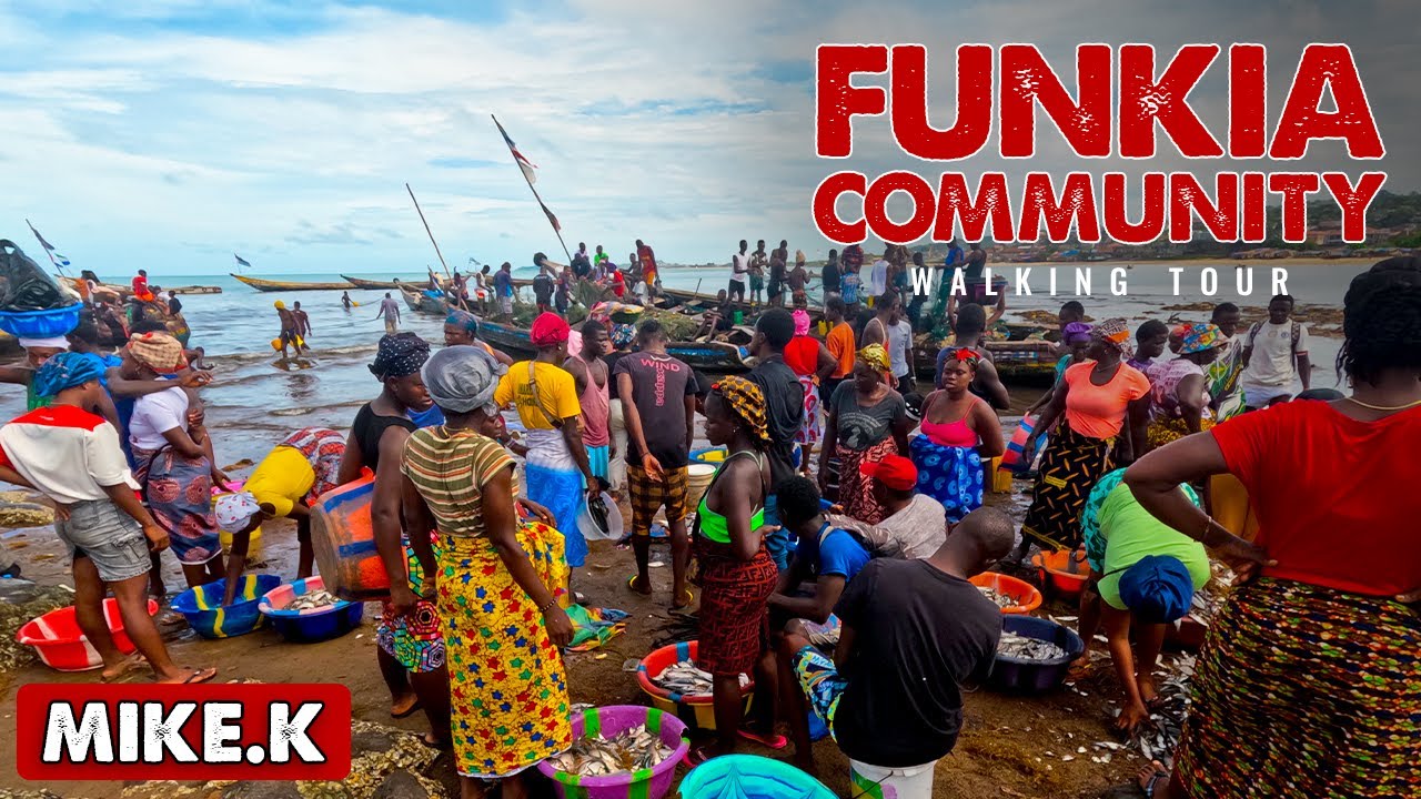 4K Exploring A Local Costal Community In Freetown Sierra Leone