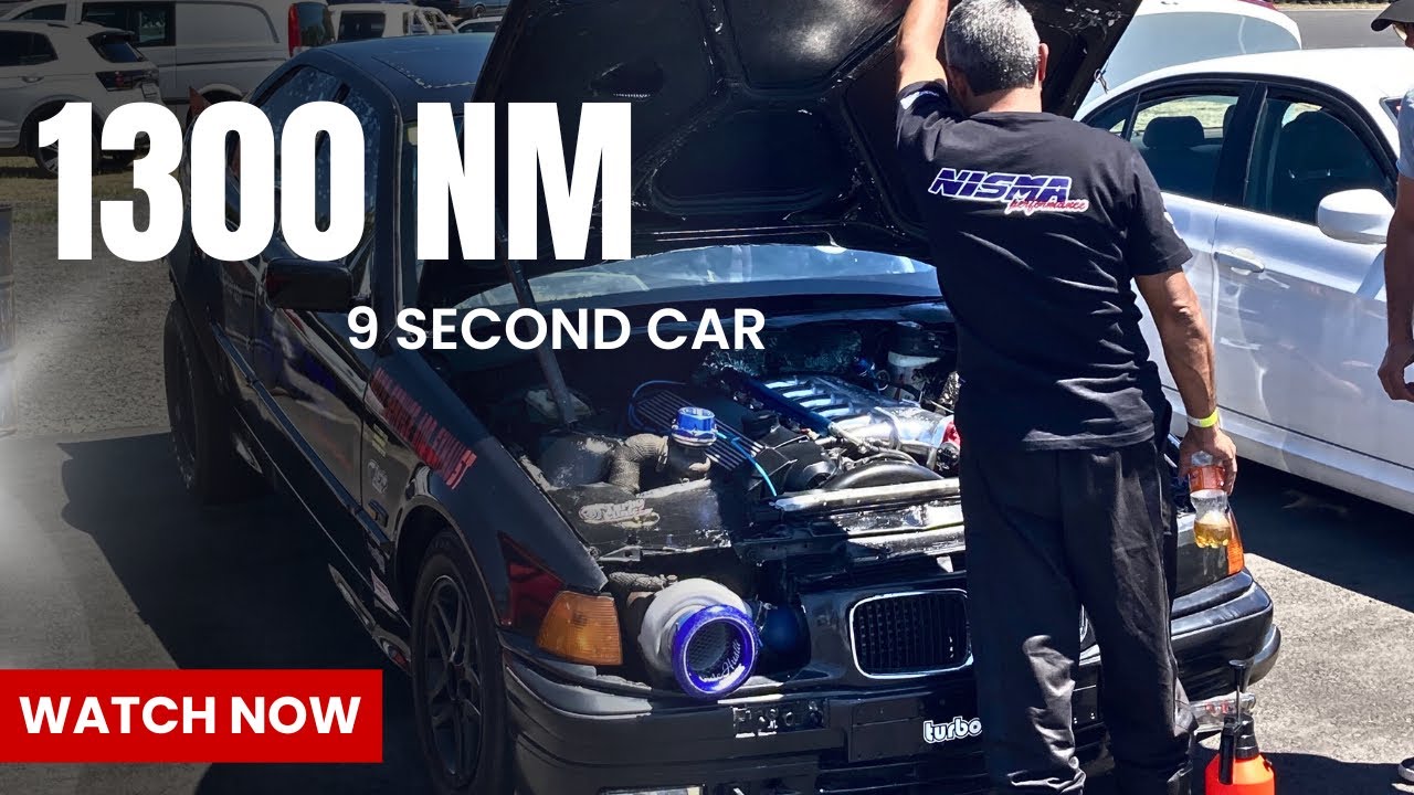 BMW E36 DRAG CAR | M50 multivalve turbo+ 8HP gearbox
