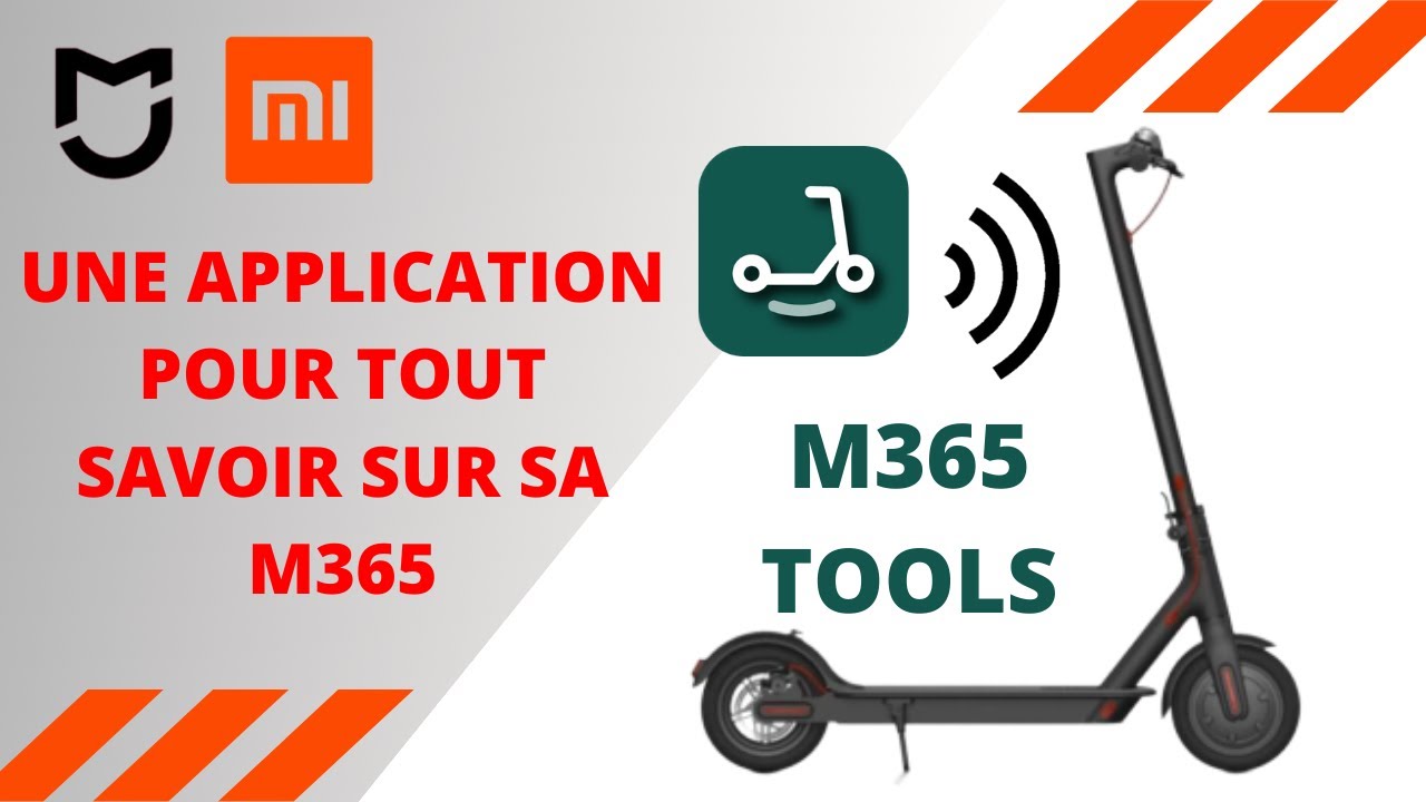 TROTTINETTE XIAOMI M365 UNE APLLICATION GRATUITE ET TRES PRATIQUE M365 TOOLS