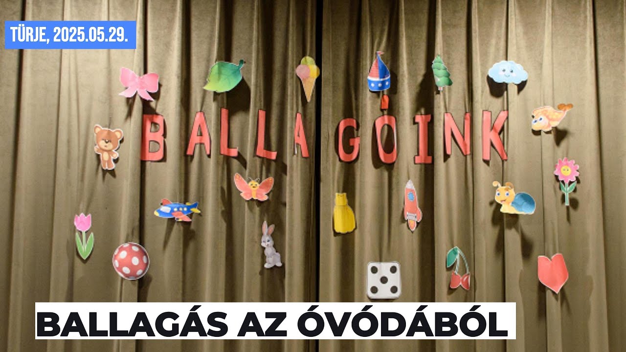 Ballagás az óvódából