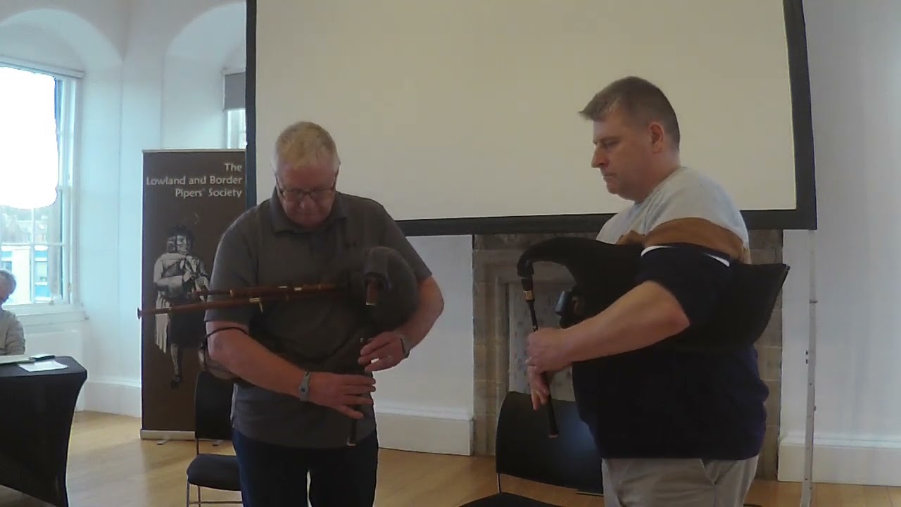 LBPS Annual Competition, 18th March 2023 - Duet for Pipes - 1st place Stuart Letford & Bill Bennett