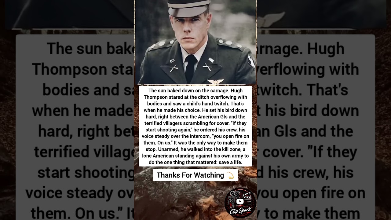 The sun baked down on the carnage. HughThompson...#shorts#shortvideo#warzone#news #history