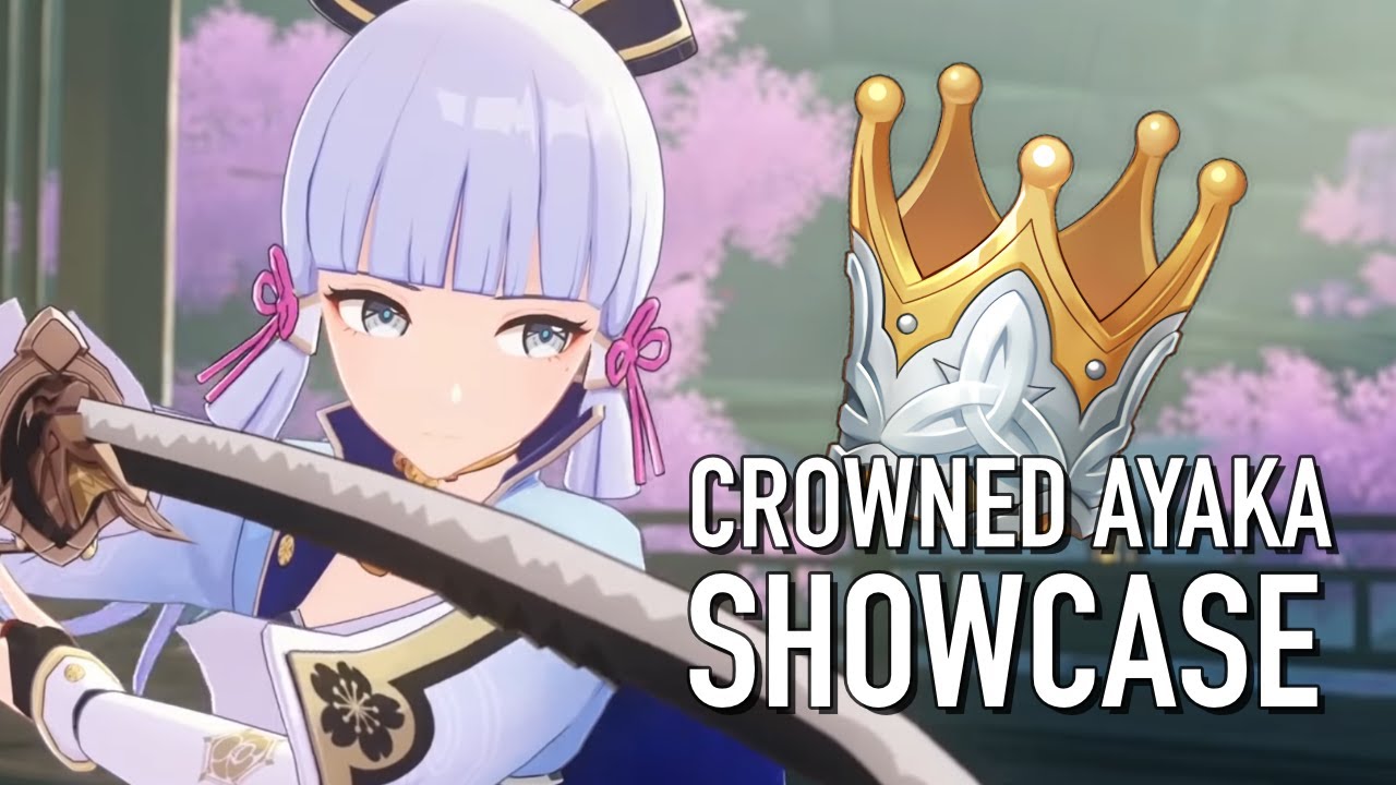 C0 Crowned Ayaka Burst Showcase vs Bosses  [Genshin Impact 2.0]