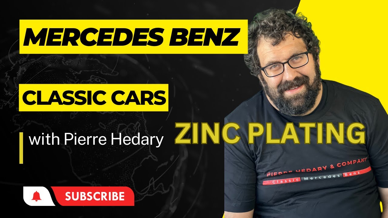 Zinc plating can provide an added layer of protection to classic Mercedes Benz cars,    HD 1080p