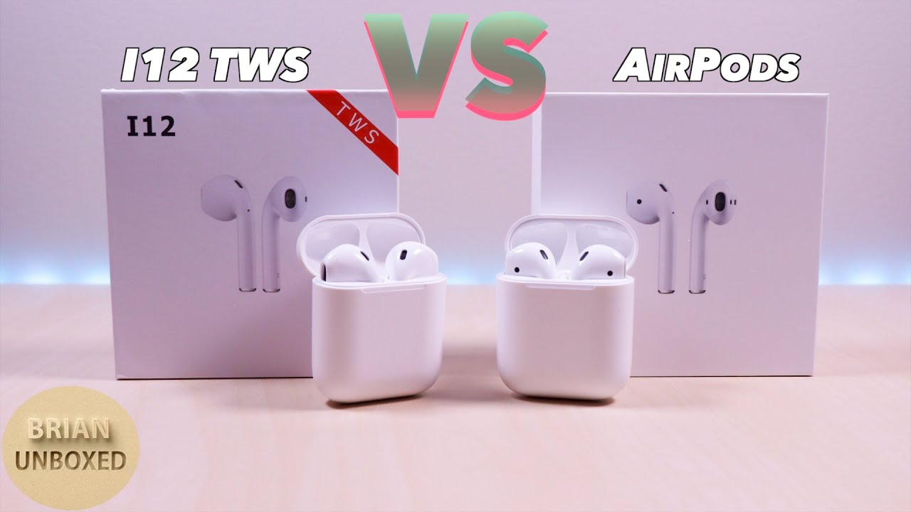 I12 TWS против Apple AirPods — посмотрите это перед покупкой AirPods!